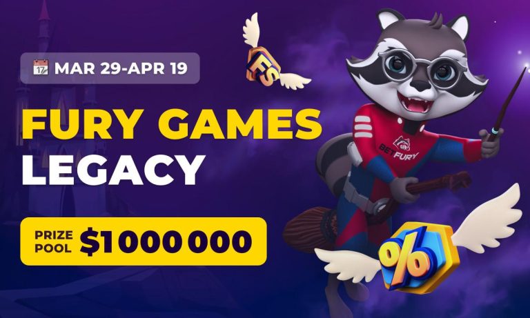 BetFury Launches Epic Gaming Event With $1M Prize Pool