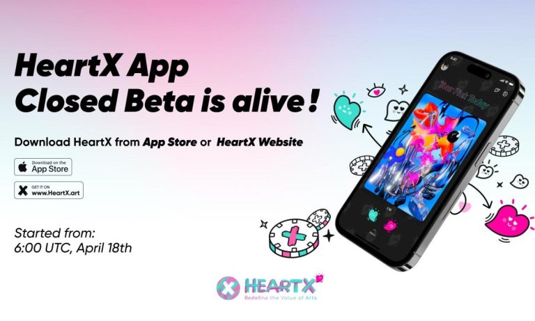 HeartX Announces Close Beta Testing of App Product