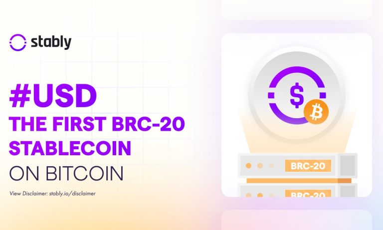 #Bitcoin: Stably Launches USD as First BRC20 Stablecoin on Network